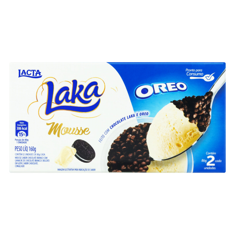 Chocolate Laka Oreo 20G - LACTA