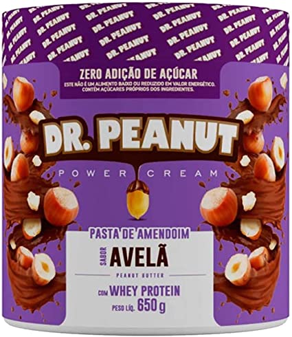 Pasta de Amendoim - 600G Cookies and Cream com Whey Protein - Dr. Peanut, Dr.  Peanut : : Alimentos e Bebidas