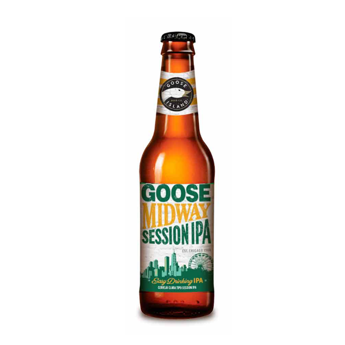 Cerveja Goose Island 355ml Midway é aqui na Barcelos