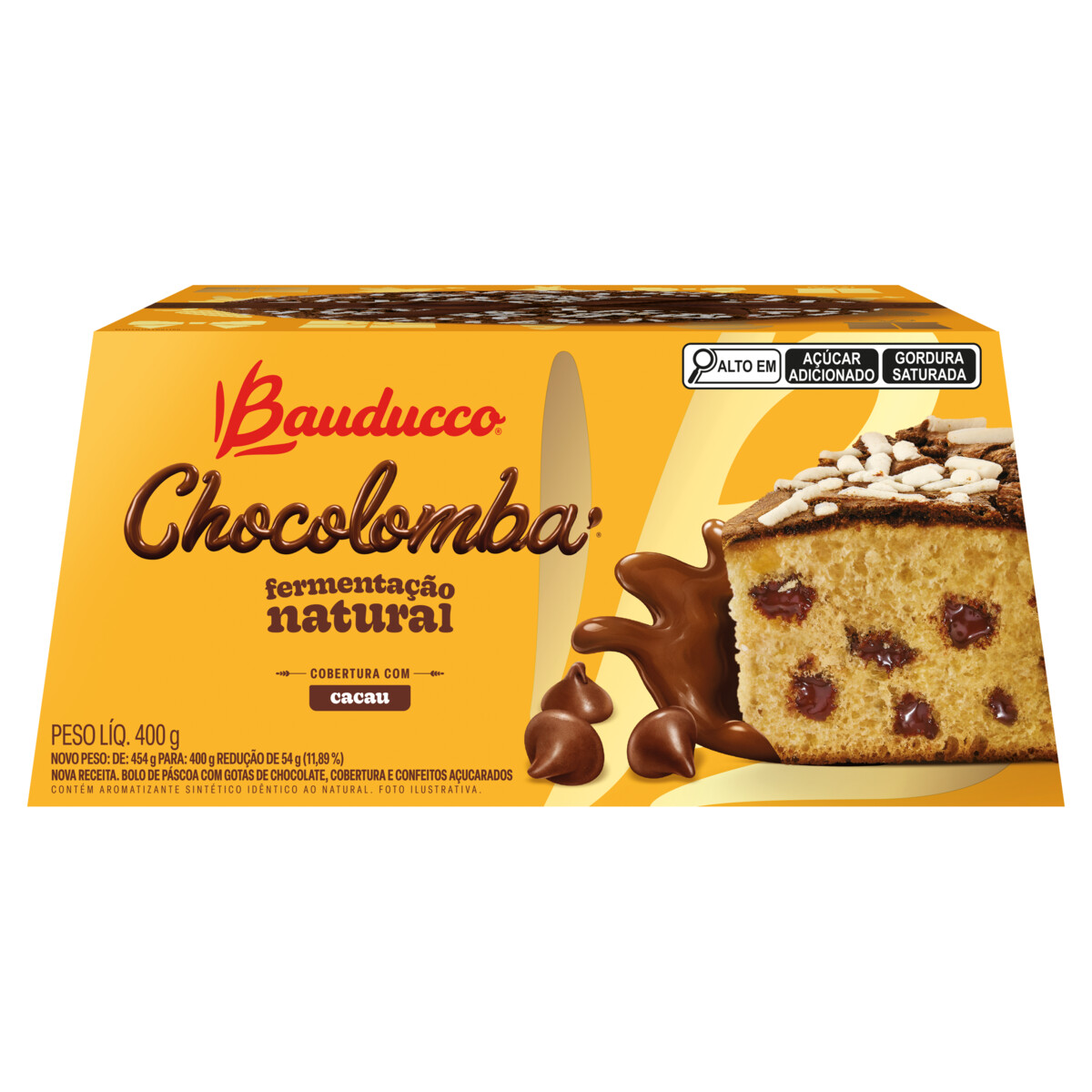 Bolinho Roll Cake Bauducco 34g Chocolate é aqui na Barcelos